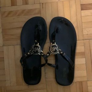 Mikael Kors black sandals